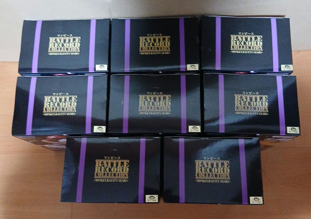 ワンピース BATTLE RECORD COLLECTION ルフィ 8体