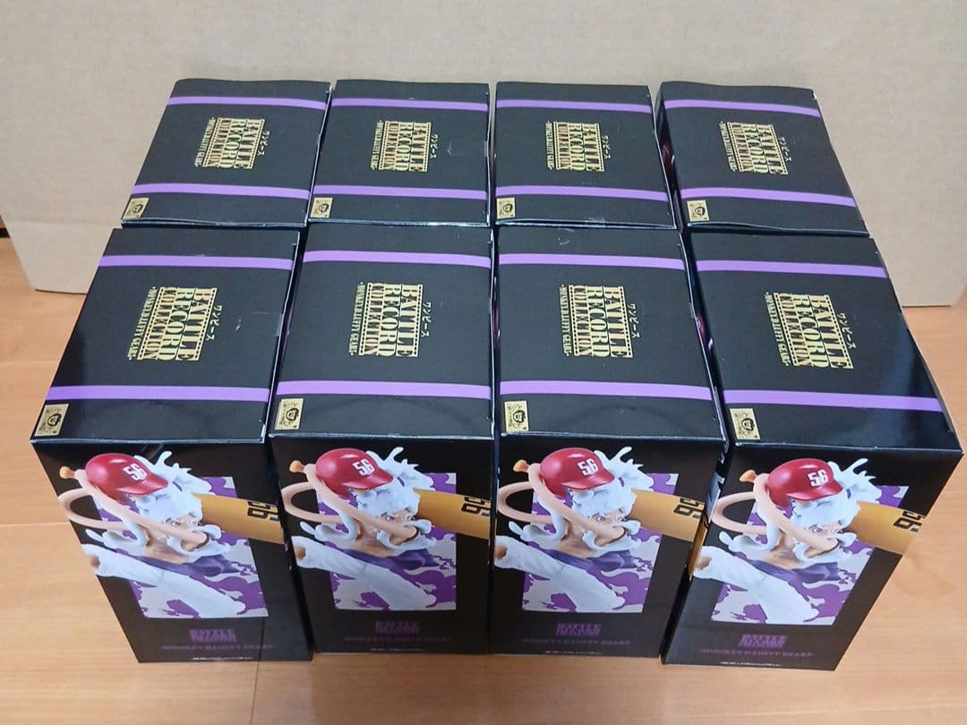 ワンピース BATTLE RECORD COLLECTION ルフィ 8体