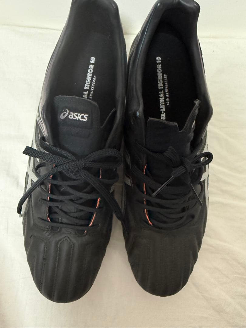 asics アシックス　ラグビー　スパイク　28cm ブラック×シルバー