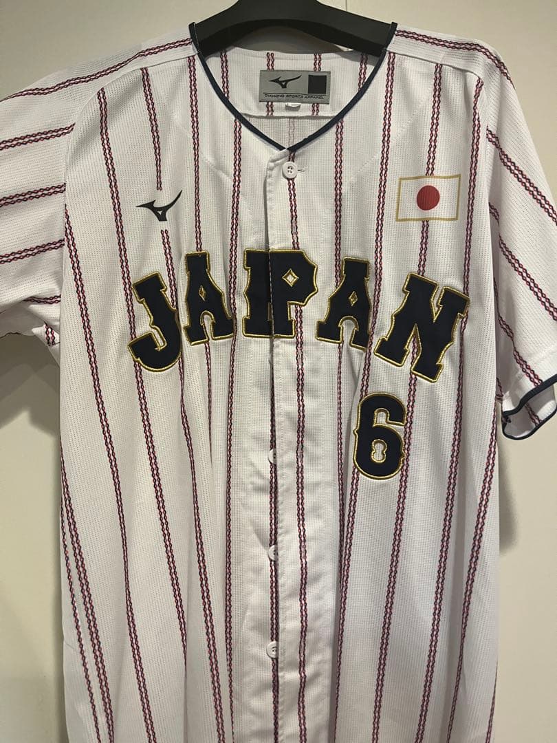 【美品】源田壮亮ユニフォーム。プレミア12Lサイズ