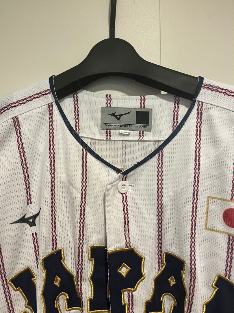 【美品】源田壮亮ユニフォーム。プレミア12Lサイズ