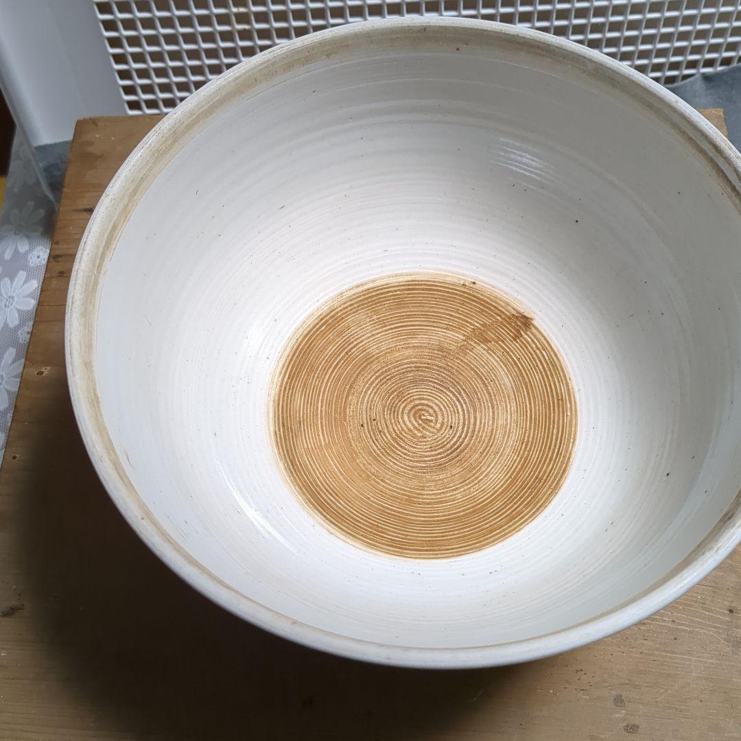 蓋つき煮物椀 蝶と丸型薩摩平佐焼箱付き大型時代物