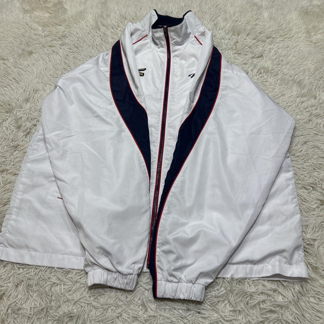 MIZUNO PRO ウィンドブレーカー　上下セット　セットアップ　白　XL