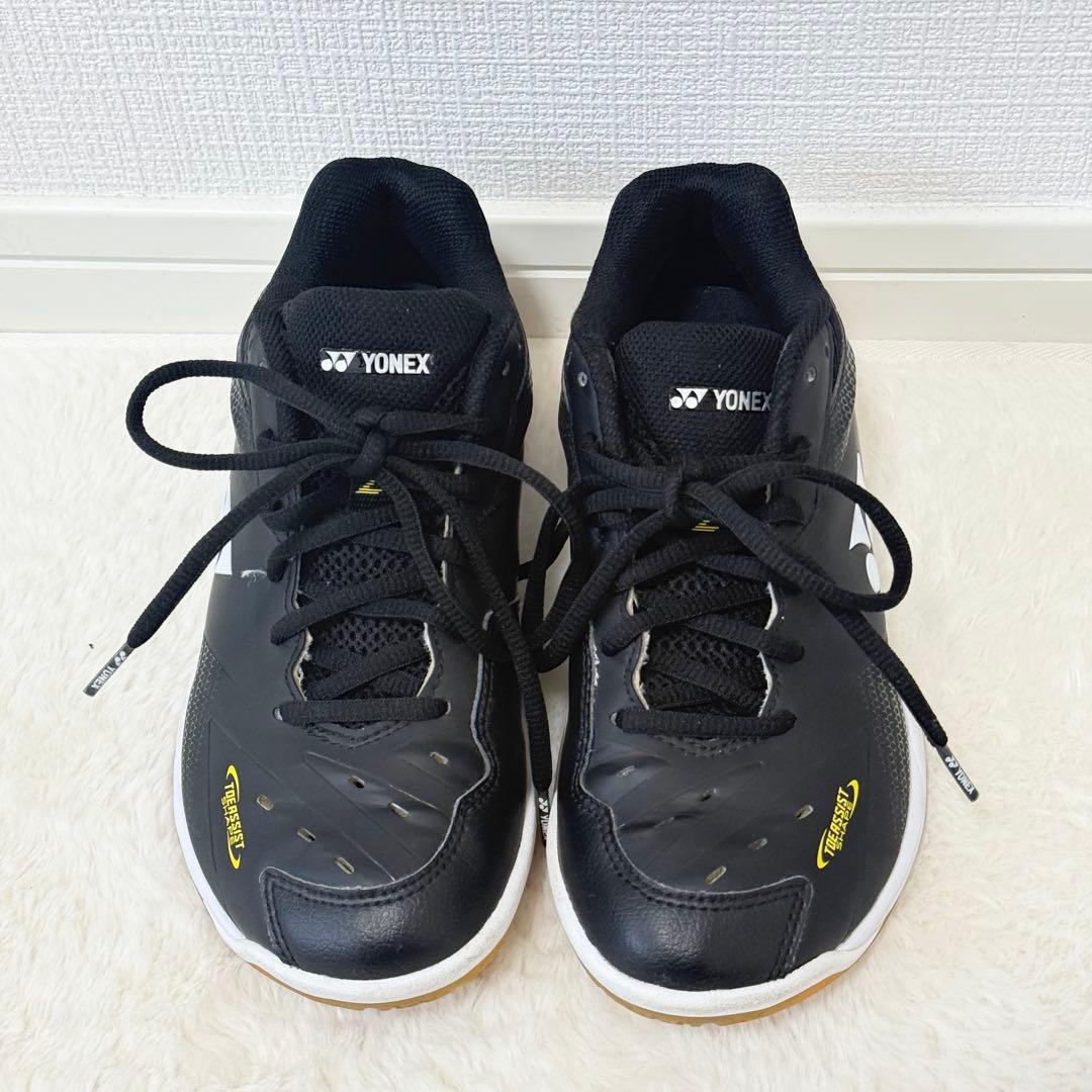 ヨネックス パワークッション65Z バドミントンシューズ 23cm ブラック