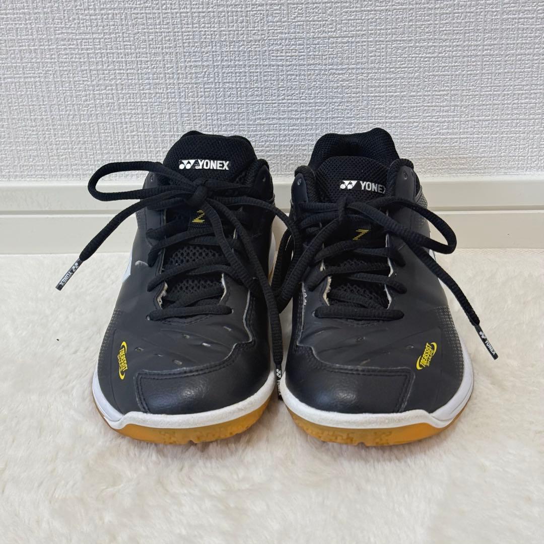 ヨネックス パワークッション65Z バドミントンシューズ 23cm ブラック