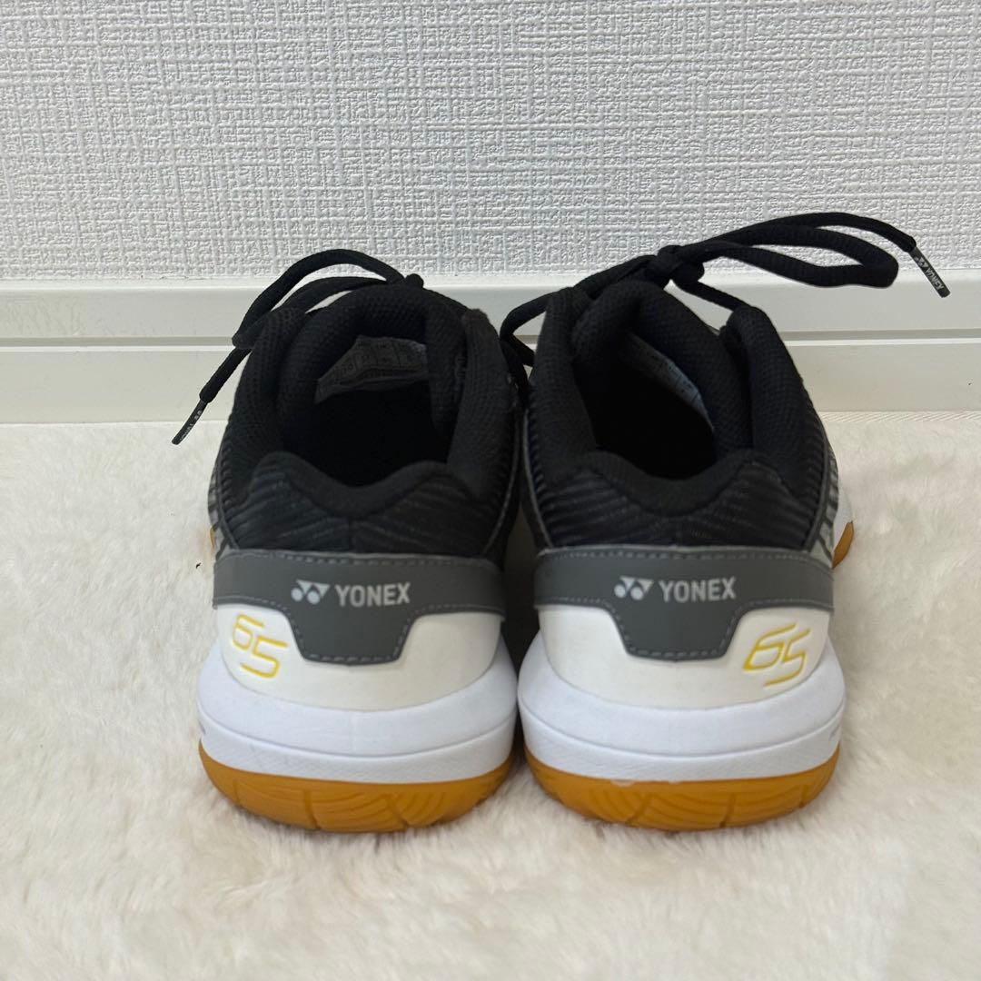 ヨネックス パワークッション65Z バドミントンシューズ 23cm ブラック