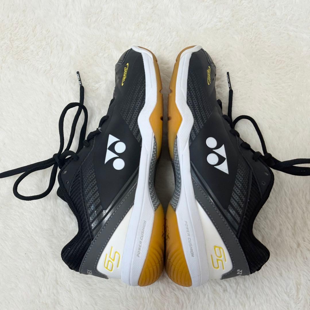 ヨネックス パワークッション65Z バドミントンシューズ 23cm ブラック