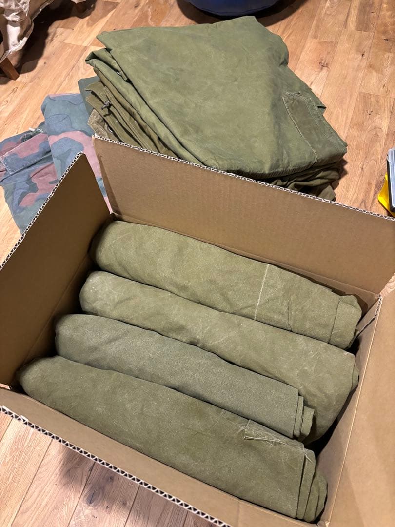 【軍幕屋】希少★ノルウェー軍テント★ビンテージ★軍余剰品★4枚組★