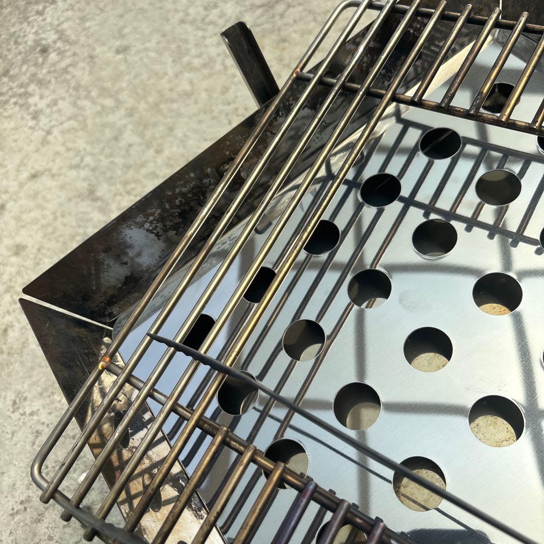 UNIFLAME 焚き火台 ステンレス製 収納バッグ付き