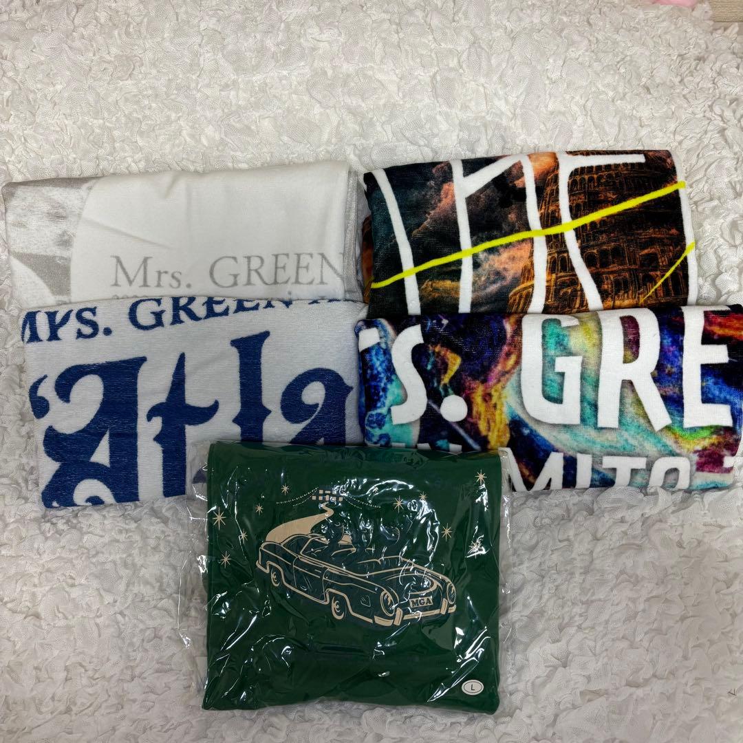 Mrs. GREEN APPLE トートバッグとタオル の7点セット