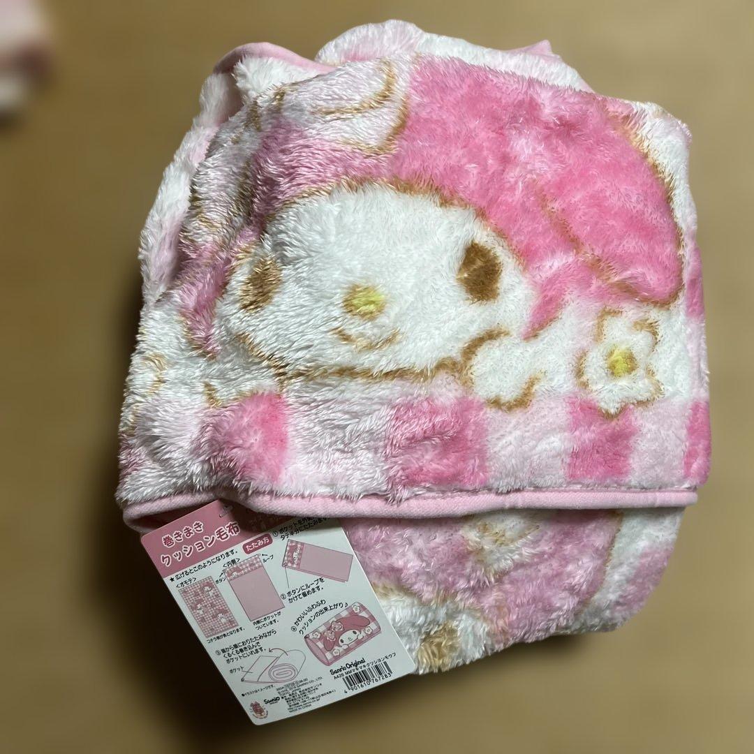 サンリオ⭐︎マイメロディ⭐︎パスケース&フェンスタオル＆水筒＆クッション毛布⭐︎5点S