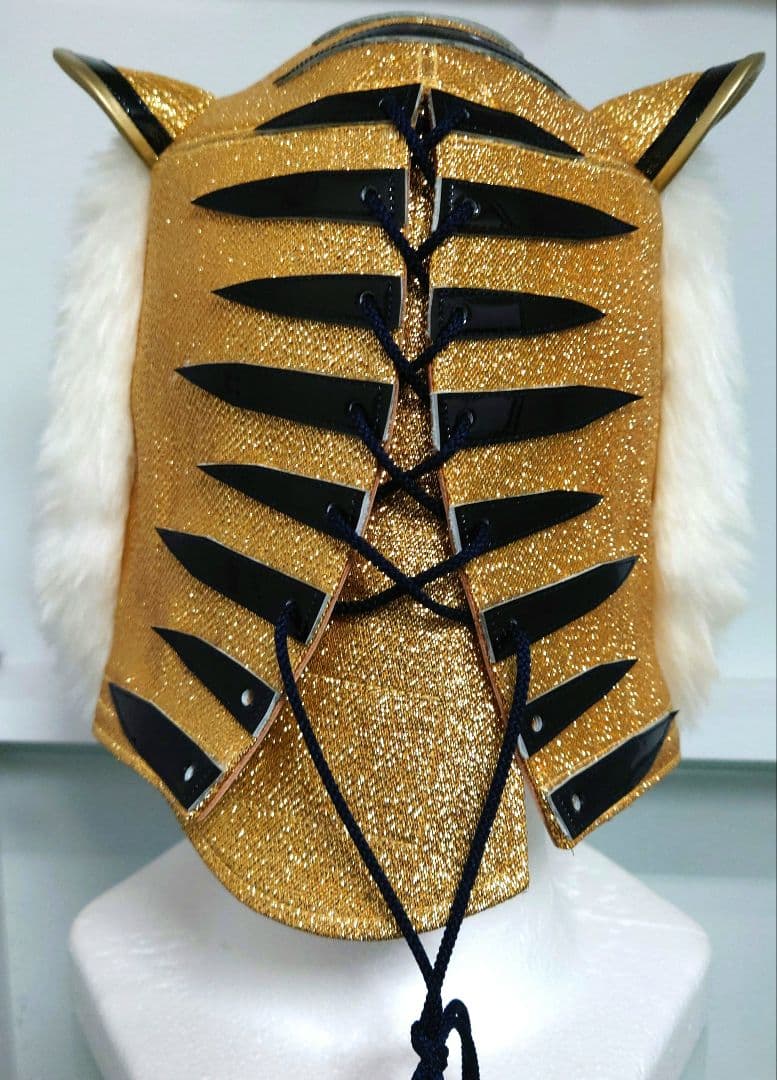 ＹＮ製 初代タイガーマスクのプロレスマスク ブルメタヤギリ試合用