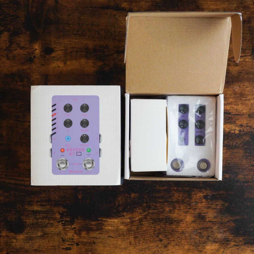MOOER R7 X2 ステレオリバーブペダル