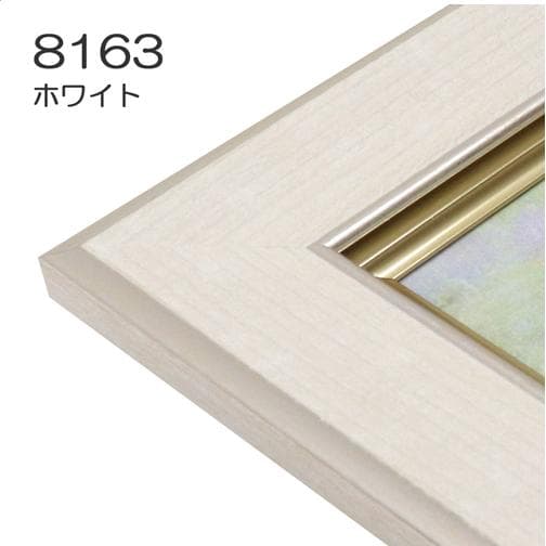 アクリル画　原画　「ホワイトクリスマス08」額縁付き　SMサイズ　風景画