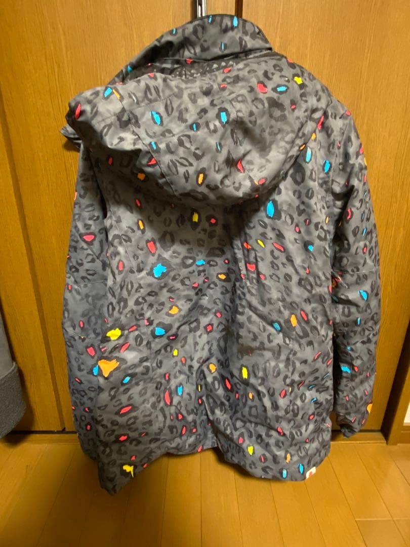 ロキシー　ROXY スキーウェア　スノボーウェア　ヒョウ柄
