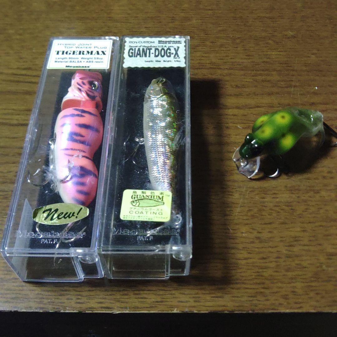 メガバス　タイガーマックス　ジャイアントドッグX　タイプX　typeX　バルサ