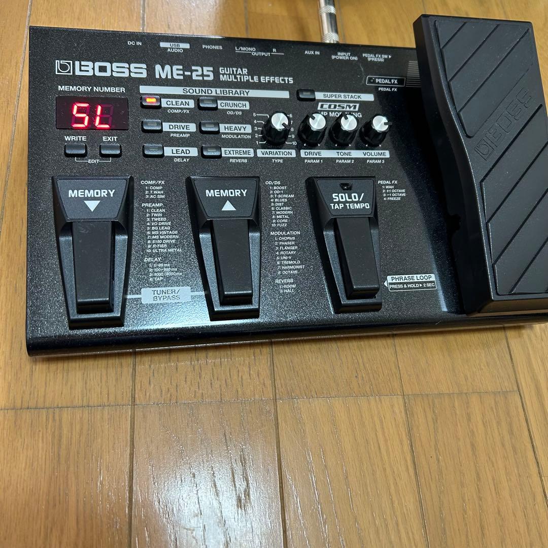 BOSS ME-25 ギターマルチエフェクター