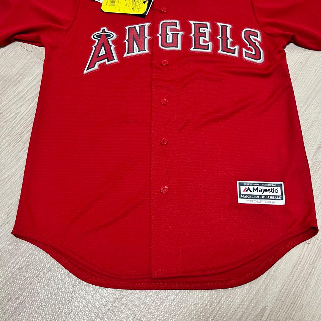（希少、新品）MLB エンゼルス　大谷翔平　ユニフォーム　M 日本Ｌサイズ相当