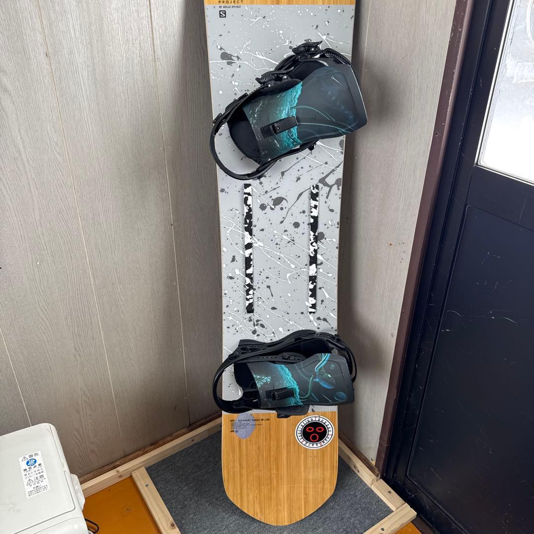 Salomon スノーボード ビンディング付き