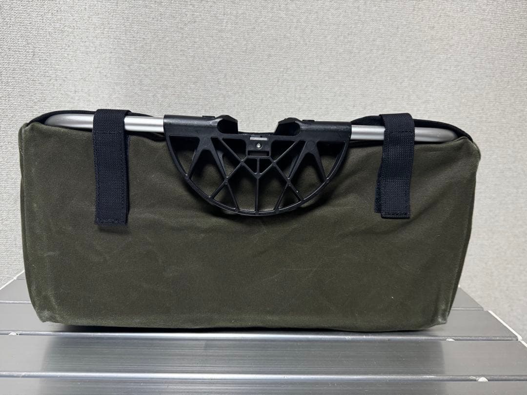 フェアウェザー　ブロンプトン　フロントバッグ　カーキ色