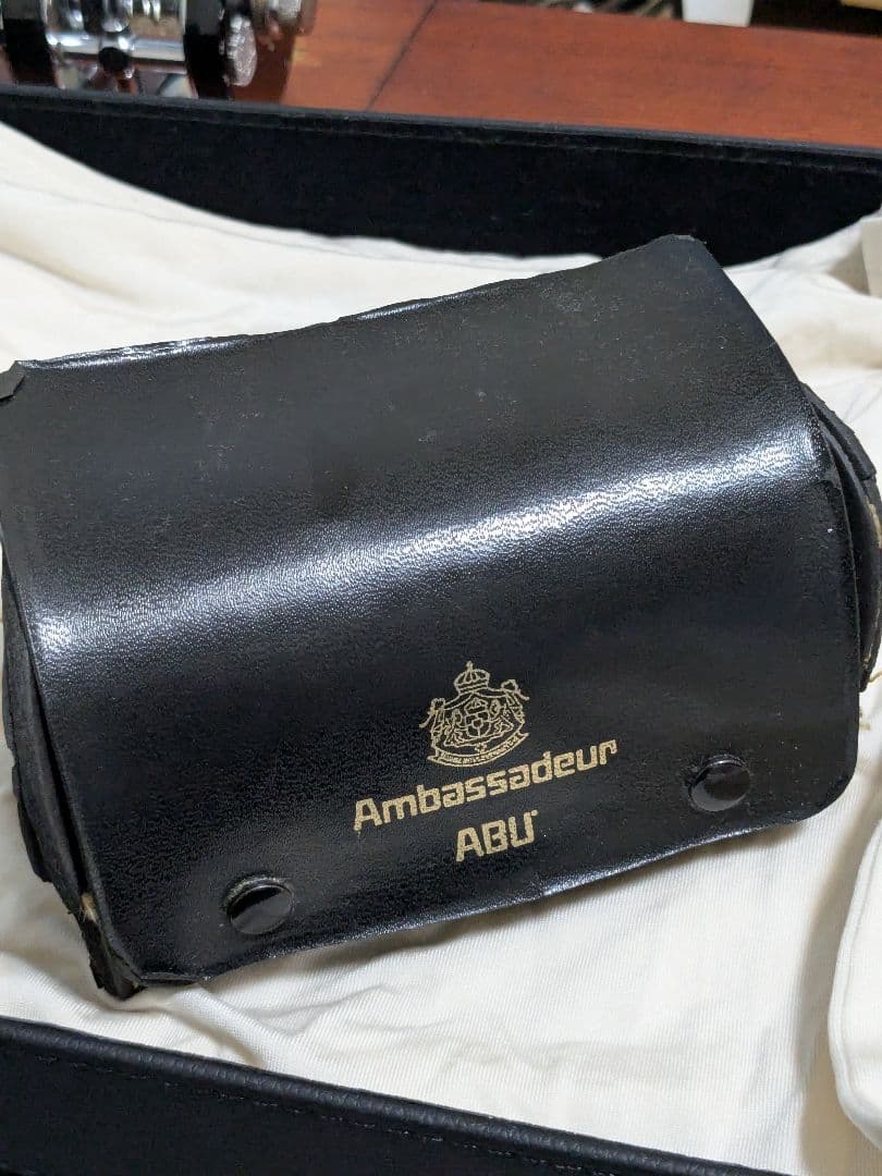 75年製 ABU5000C ケース、パワーハンドル付き！