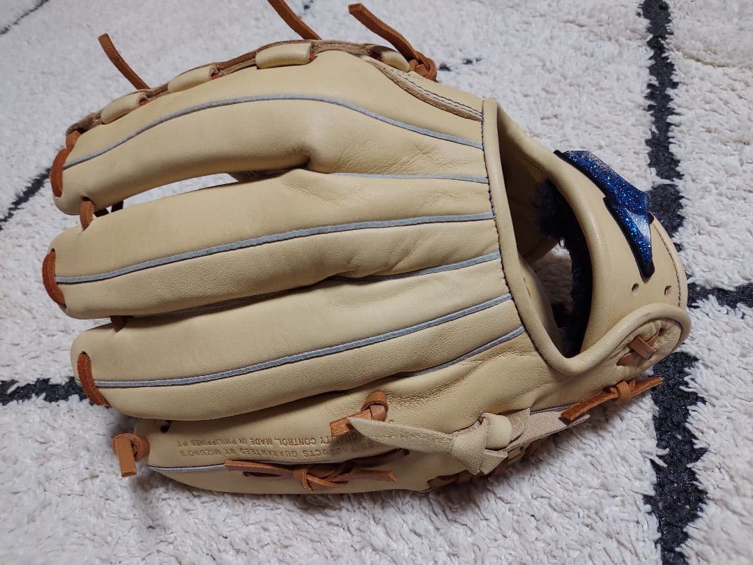 【ほぼ新品】　Mizuno　ミズノ　 野球　軟式　グローブ　右投げ用