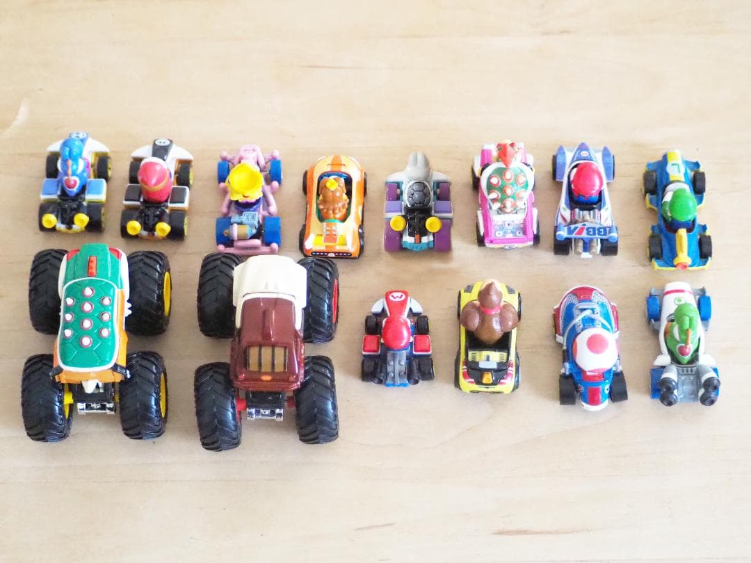 廃盤 ホットウィール★マリオカート 14台セット ミニカー Hot Wheels