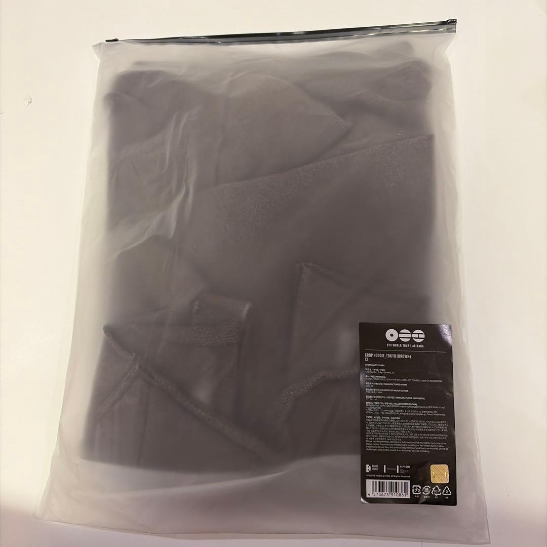 BTS ARIRANG アリラン ツアーグッズ フーディ パーカー 茶 XL