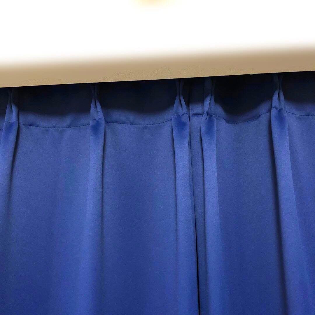【ほぼ未使用】 1級遮光カーテン　グレートメロー　ネイビー　200×154cm