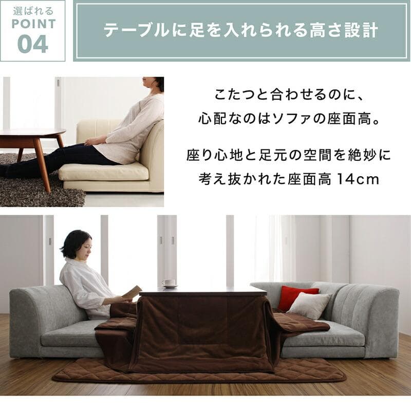 最安値！新品！送料込み！ ローソファー コーナー フロアソファー 5