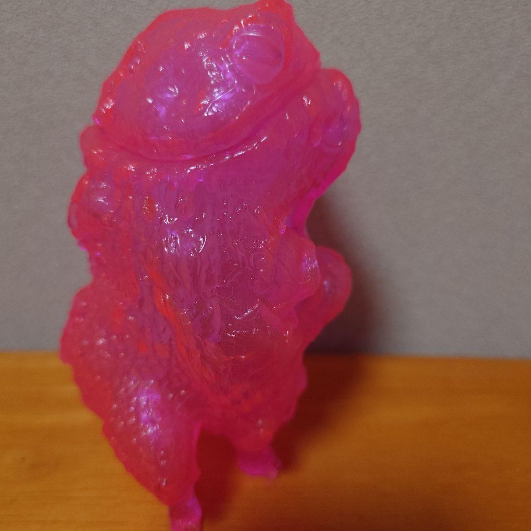 もうこやま　キチガエル　モウコヤマ　ソフビ　レア　クリアピンク