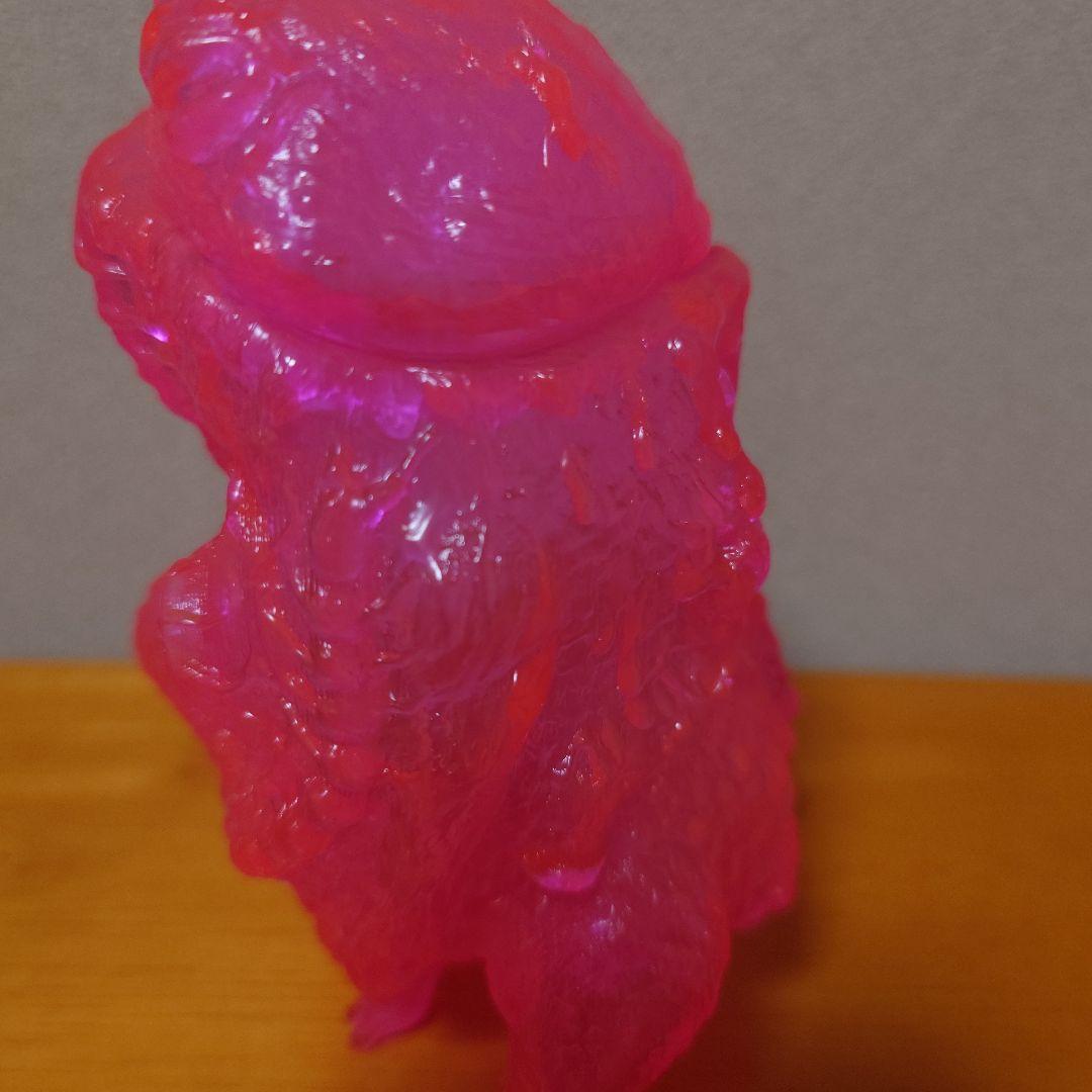 もうこやま　キチガエル　モウコヤマ　ソフビ　レア　クリアピンク