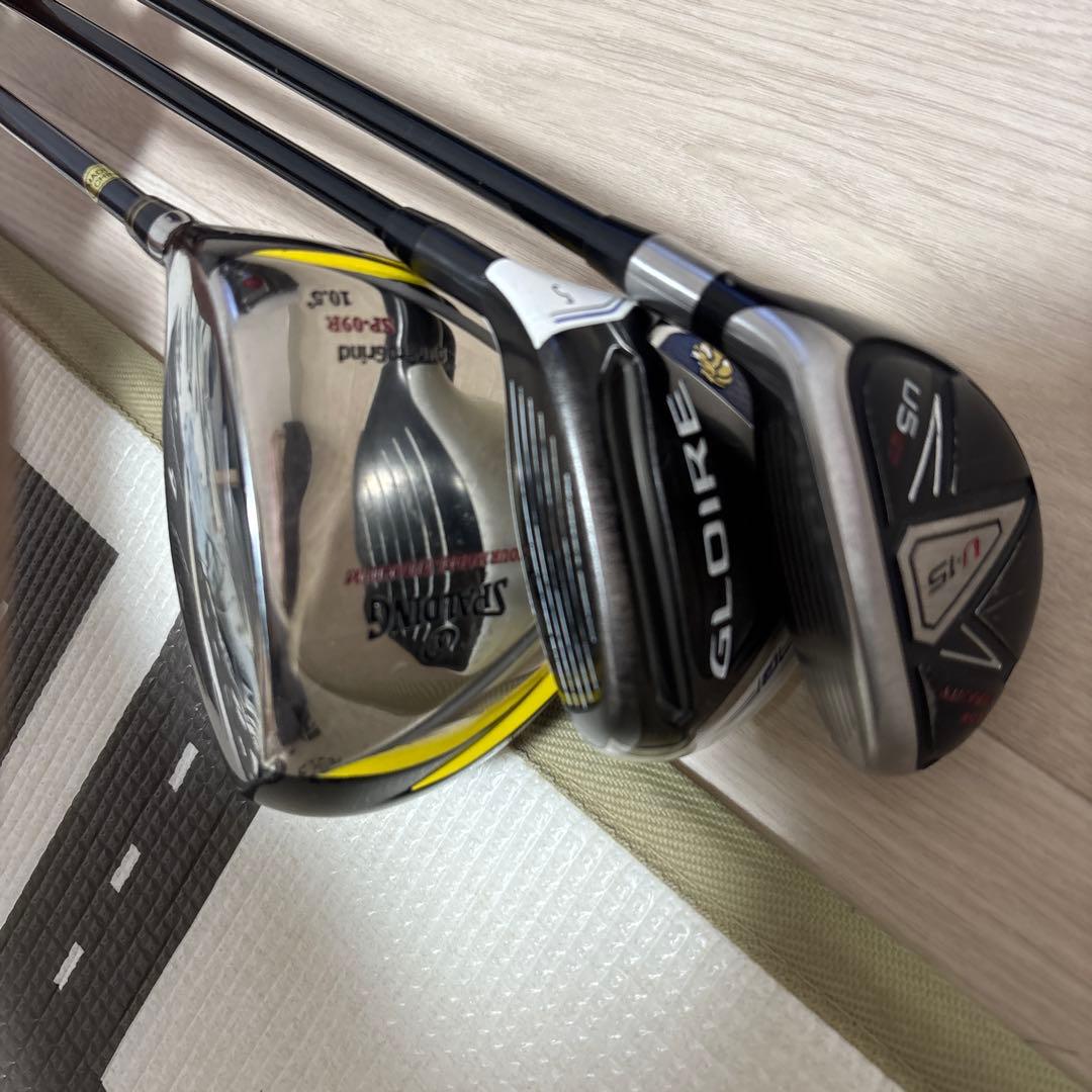 SPALDING GLORE フェアウェイウッド 3本セット