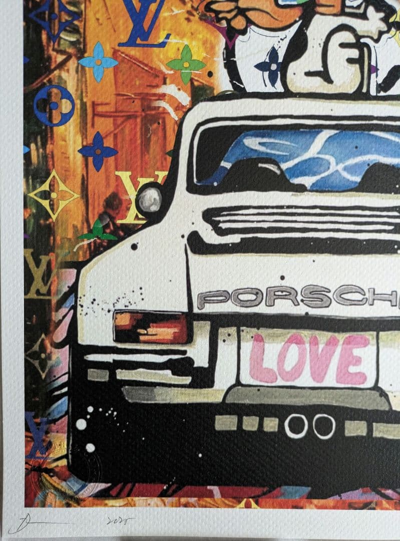 【DEATH NYC】SNOOPY×GOGH×PORSCHE【世界限定100枚】