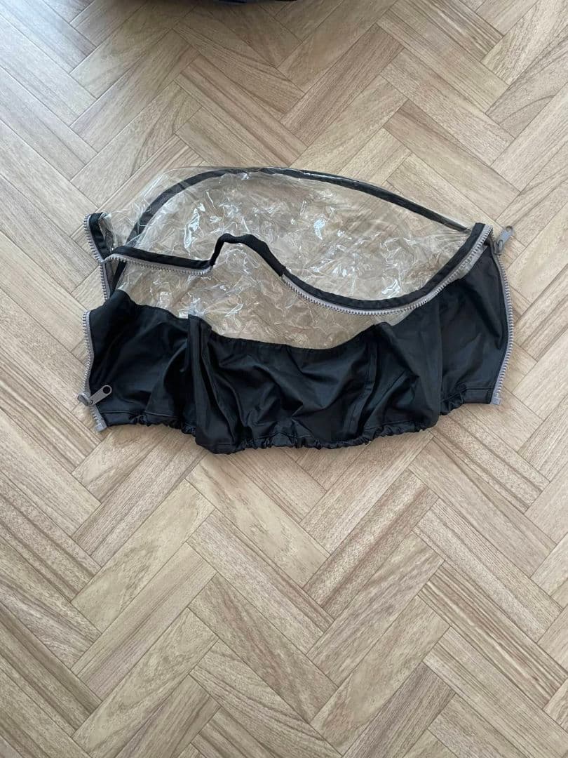 電動自転車チャイルドシートカバーセット 黒