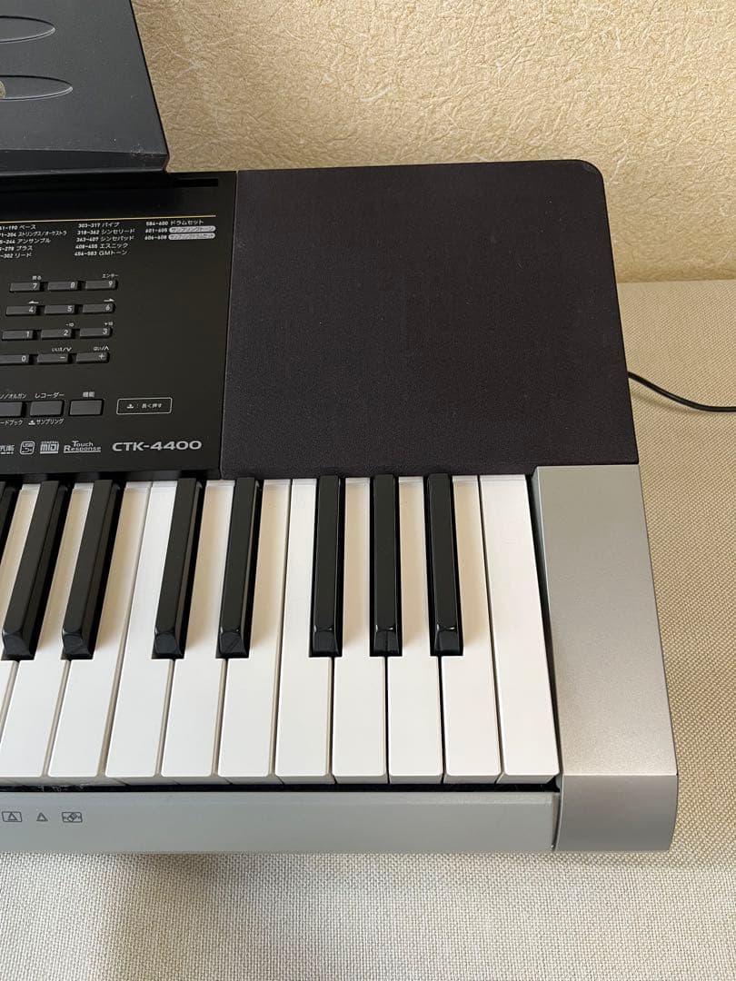 【美品】CASIO CTK-4400 電子ピアノ 2017年製 動作確認済