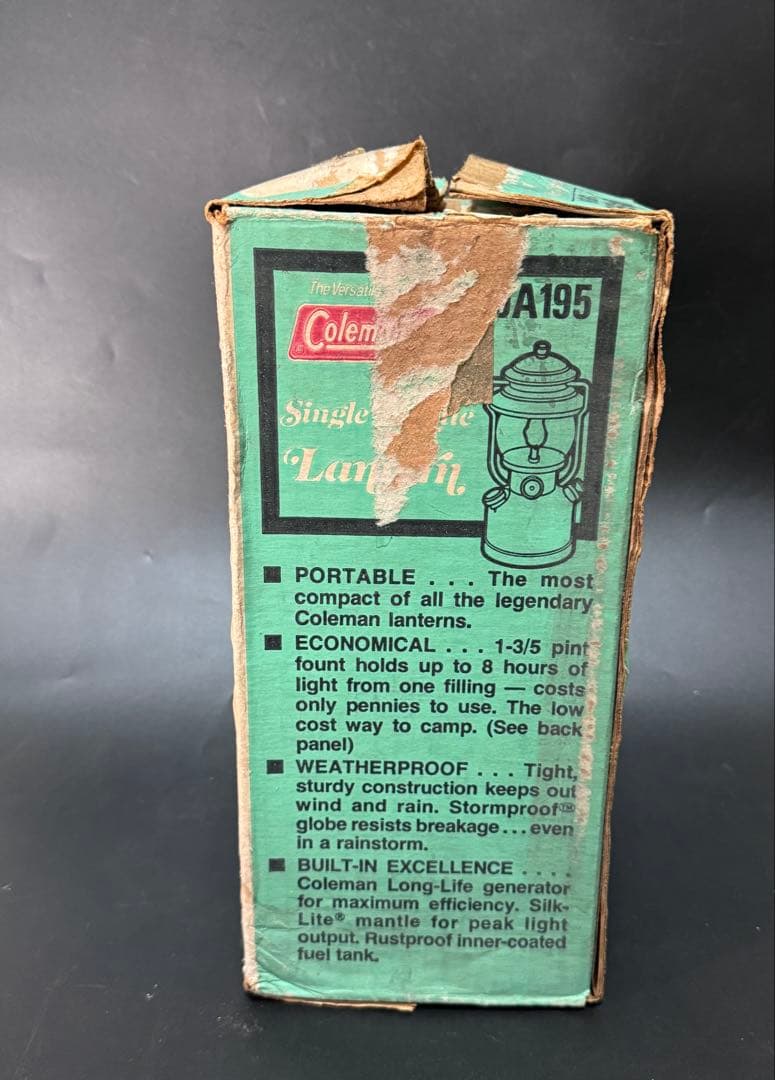Coleman コールマン 200A195 ランタン　1978年 6月