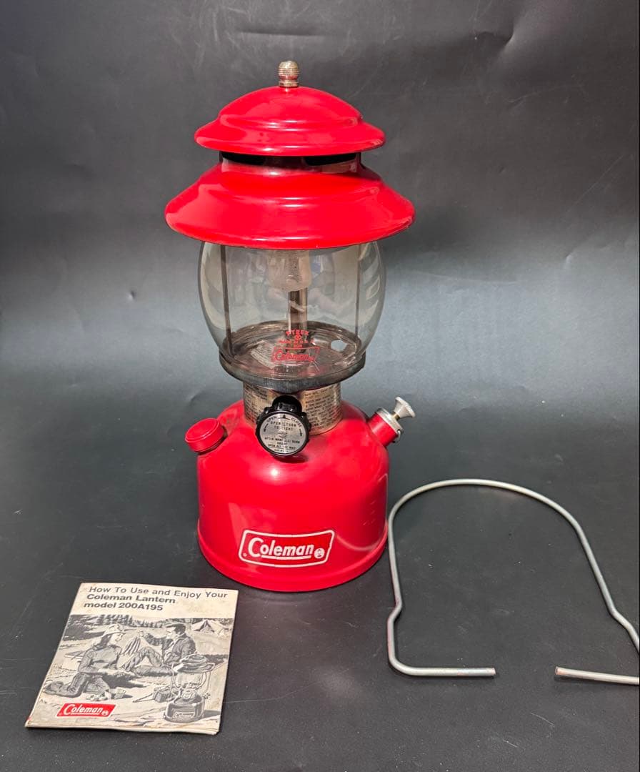 Coleman コールマン 200A195 ランタン　1978年 6月