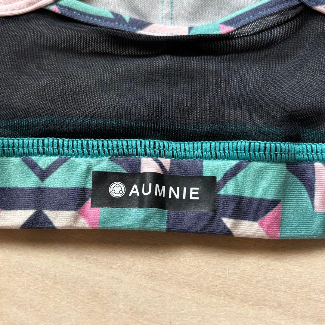 M相当【美品】AUMNIEアムニー トップス ヨガウェア グリーン