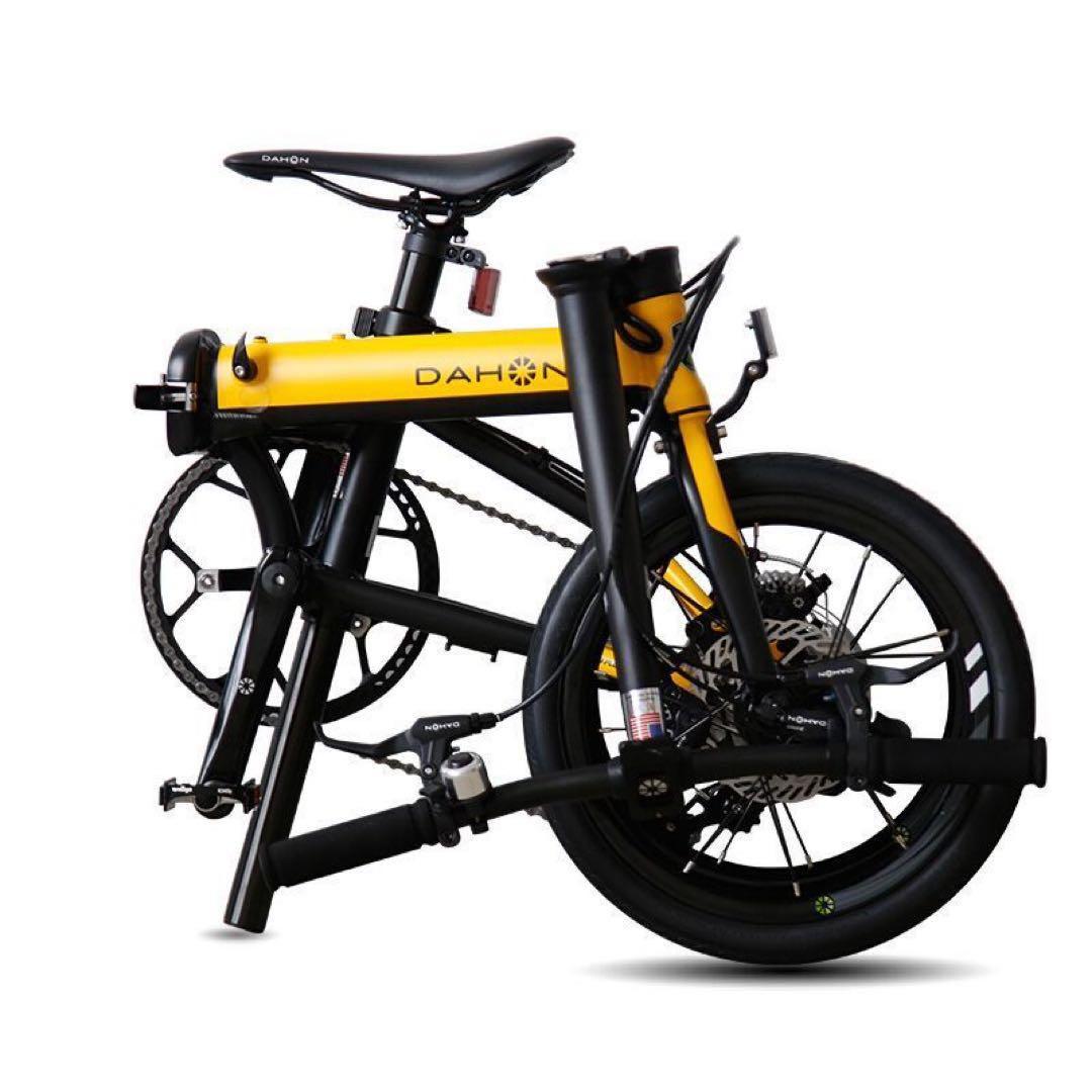 ベ*ー様 新品DAHON k3plus折りたたみ自転車 「折りたたみ式（外折り）