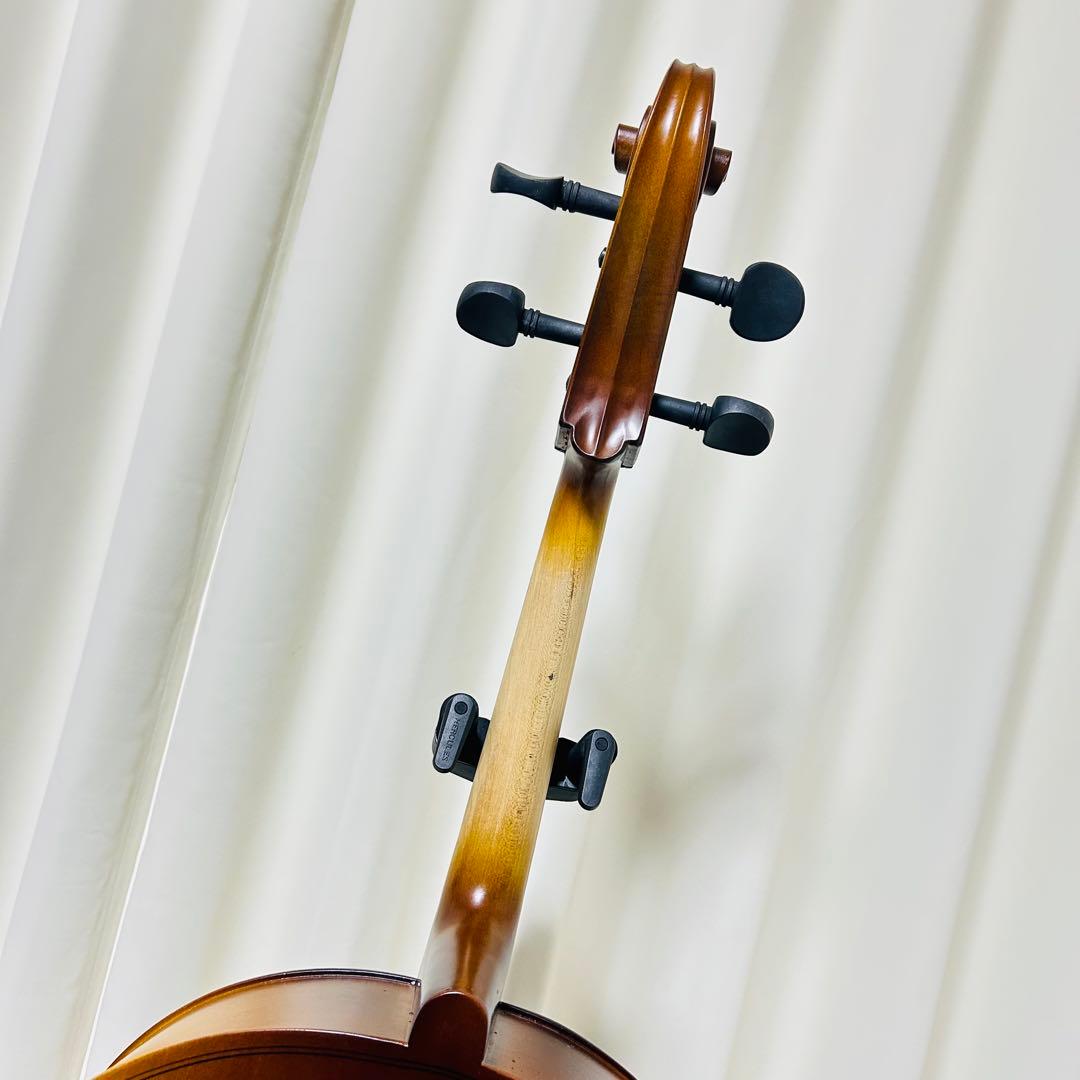【極美品】チェロ 4/4フルサイズ 弓付き 入門 初心者 弦楽器