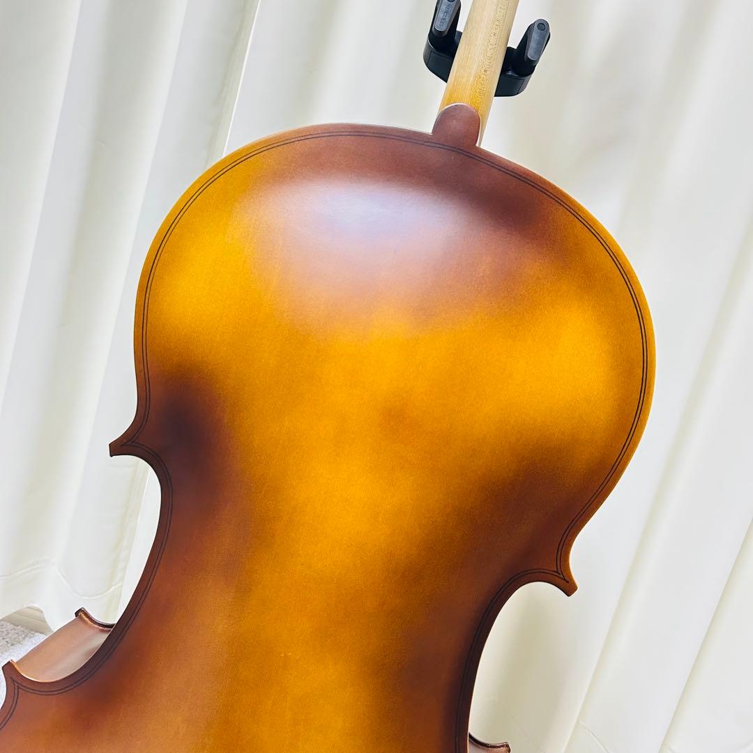 【極美品】チェロ 4/4フルサイズ 弓付き 入門 初心者 弦楽器