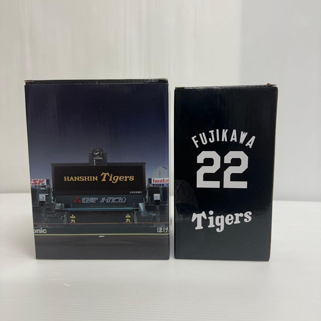 新品　阪神タイガース　ボブルヘッド　フィギュア　藤川球児監督　森下翔太セット