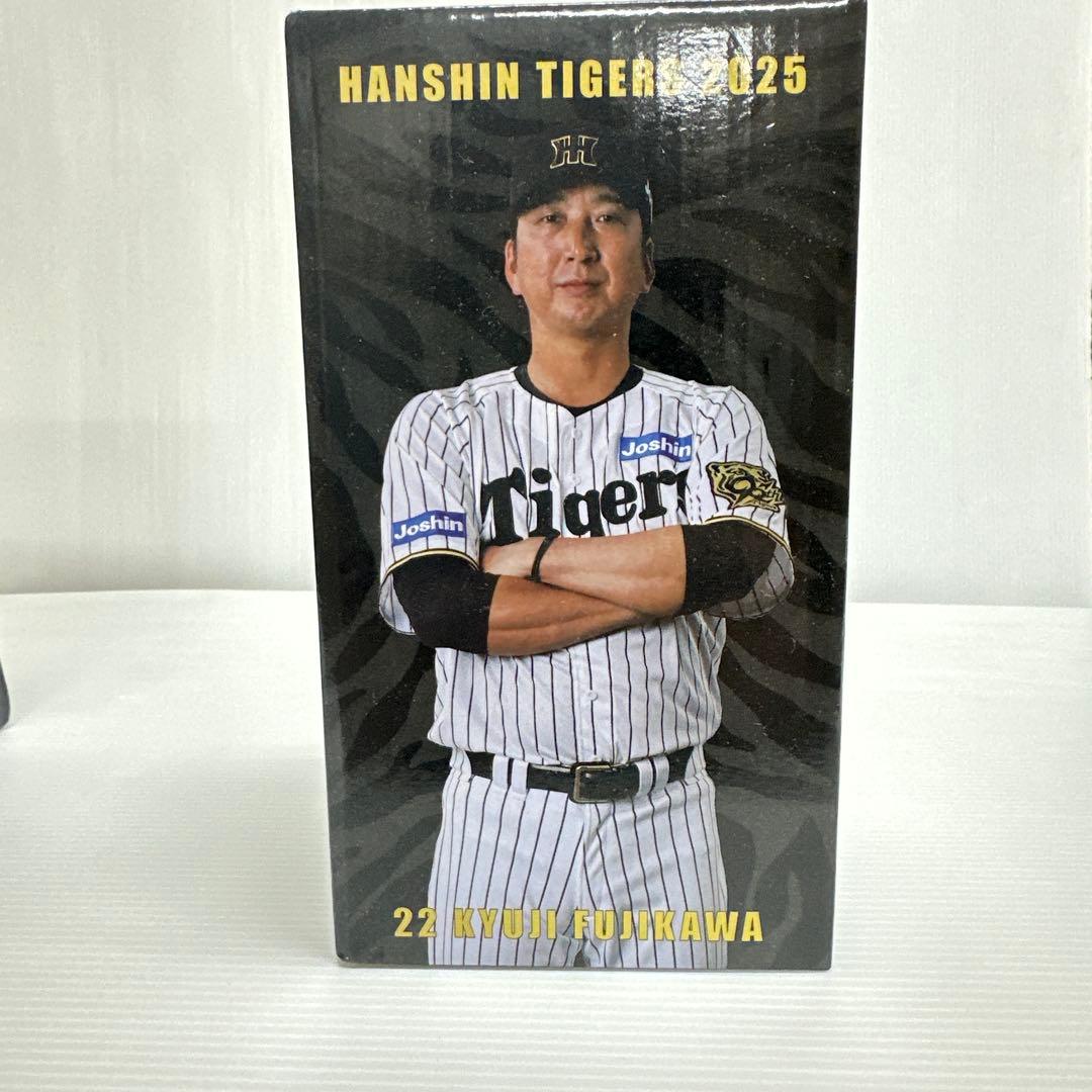 新品　阪神タイガース　ボブルヘッド　フィギュア　藤川球児監督　森下翔太セット