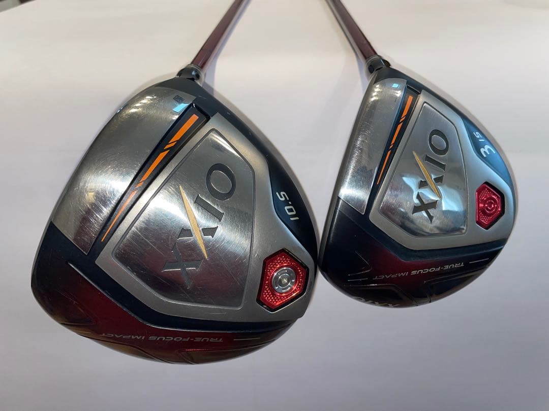 【ゼクシオ 10】ドライバー + 3W レッド / 2本セット