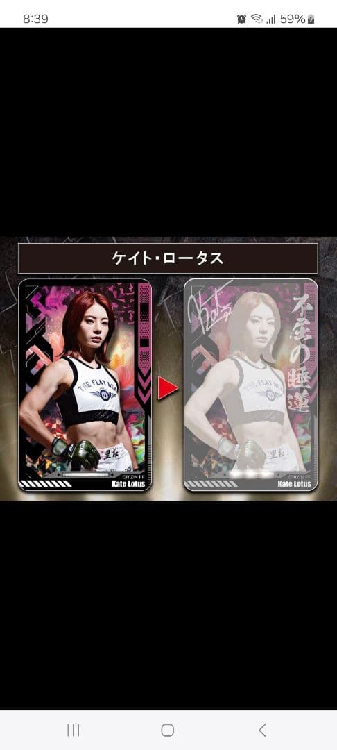 RIZIN ICカードパスケース 4個セット