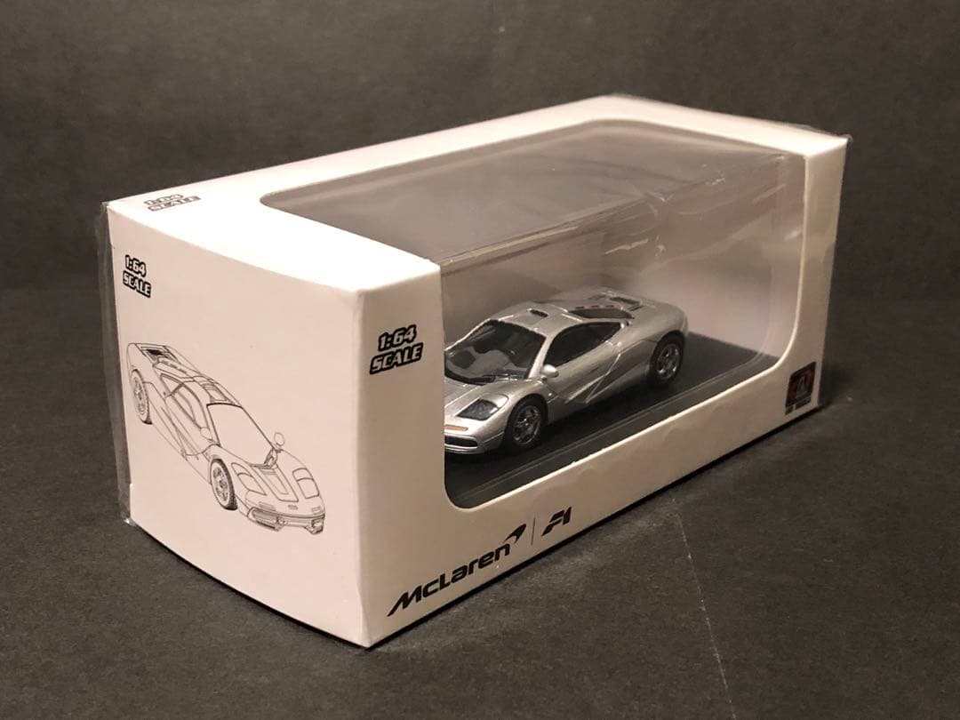 LCD models 1/64 マクラーレン F1 シルバー