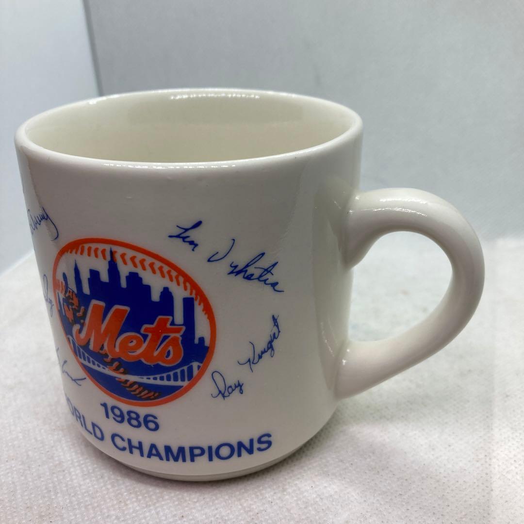 1986 New York Mets メッツ ワールドチャンピオン マグカップ