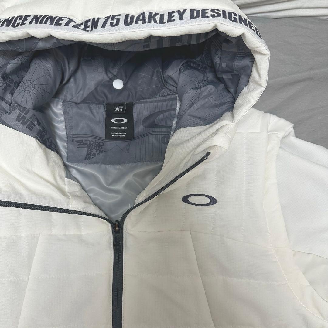 【美品】OAKLEY オークリー ゴルフ フード付き 2WAYジャケット XL