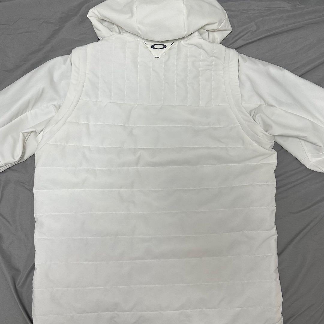 【美品】OAKLEY オークリー ゴルフ フード付き 2WAYジャケット XL